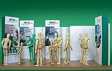 AVU Messestandmodell